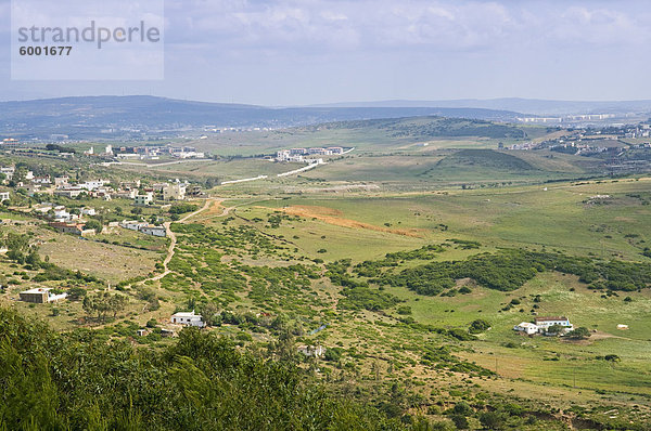 Landschaft in der Nähe von Tanger  Marokko  Nordafrika  Afrika