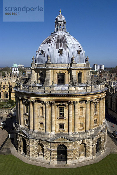 Radcliffe Camera Lesesaal  Oxford  Oxfordshire  England  Vereinigtes Königreich  Europa