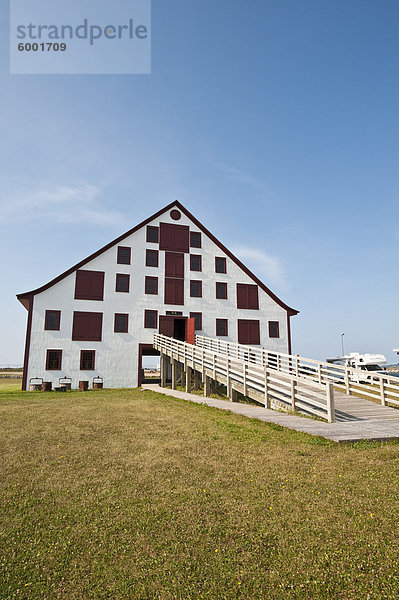 Banc-de-Peche-de-Paspebiac historischen Standort  Paspebiac  Quebec  Kanada  Nordamerika