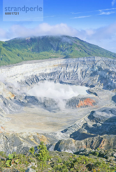 Poas Vulkan Poas Vulkan Nationalpark  Costa Rica  Mittelamerika