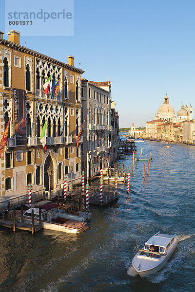 Canal Grande  Venedig  UNESCO World Heritage Site  Veneto  Italien  Europa