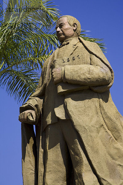 Statue von Benito Juarez am Malecon  Acapulco Stadt  Bundesland Guerrero  Mexiko  Nordamerika