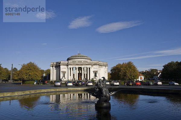 Lady Lever Art Gallery  Port Sunlight Museum und Garten Dorf  Port Sunlight  Merseyside  England  Vereinigtes Königreich  Europa