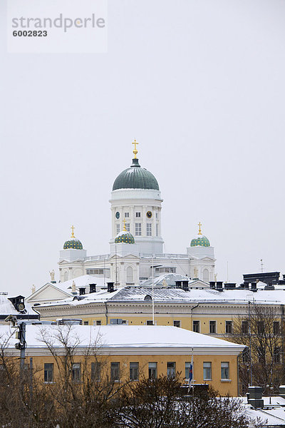 Helsinki Kathedrale (evangelische Kirche)  Helsinki  Finnland  Skandinavien  Europa