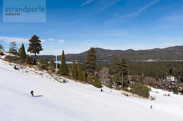 Ski Resort  großen Bärensee  California  Vereinigte Staaten von Amerika  Nordamerika