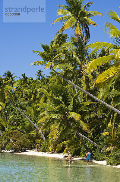 Aitutaki  Cook-Inseln  Süd-Pazifik  Pazifik