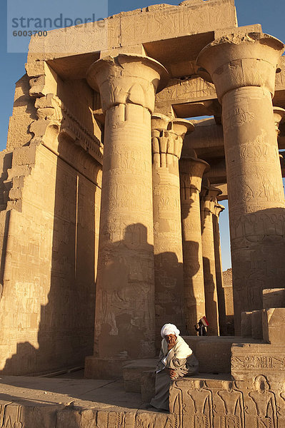 Tempel von Kom Ombo  Kom Ombo  Ägypten  Nordafrika  Afrika