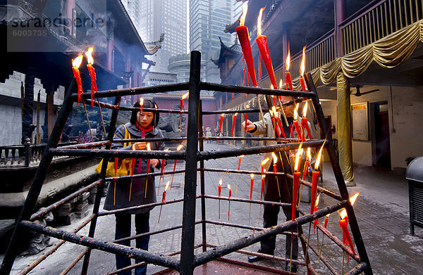 Luohan Si Tempel  Chongqing  China  Asien