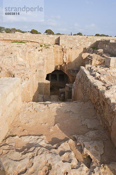 Gräber der Könige  UNESCO-Weltkulturerbe  Paphos  Zypern  Europe