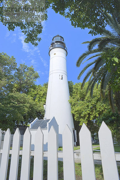 Key West Leuchtturm  Key West  Florida  Vereinigte Staaten von Amerika  Nordamerika