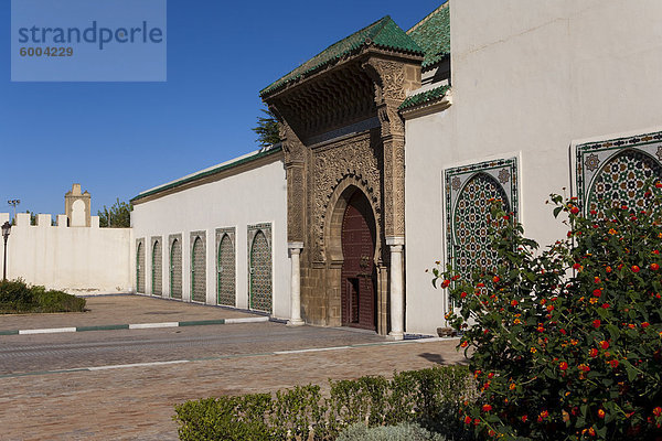 Mausoleum des Moulay Ismail  Meknes  UNESCO World Heritage Site  Marokko  Nordafrika  Afrika