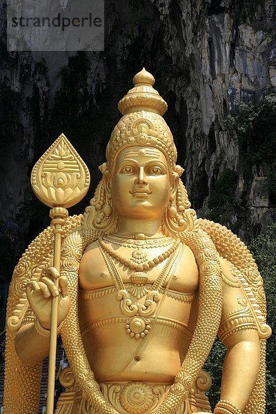 Murugan Statue  Batu Caves  Kuala Lumpur  Malaysia  Südostasien  Asien