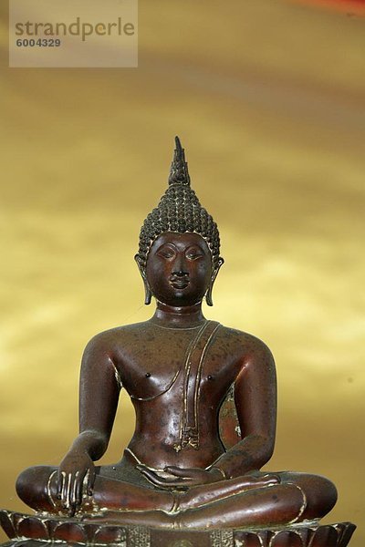 Buddha  Wat Chayamangkalaram Tempel  Penang  Malaysia  Südostasien  Asien