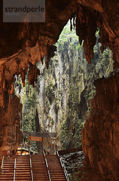 Batu-Höhlen  Hindu-Schrein  Selangor  Malaysia  Südostasien  Asien