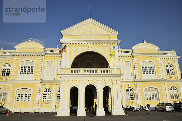 Rathaus  George Town  UNESCO Weltkulturerbe  Penang  Malaysia  Südostasien  Asien