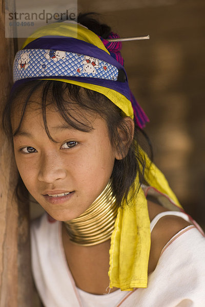 Hill Tribe Kind  Nord-Thailand  Südostasien  Asien