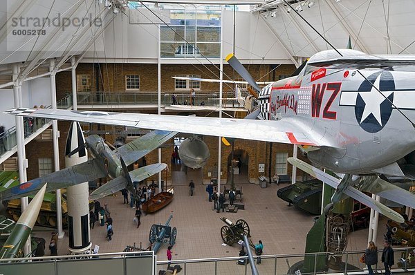 Imperial War Museum in Southwark  London  England  Vereinigtes Königreich  Europa