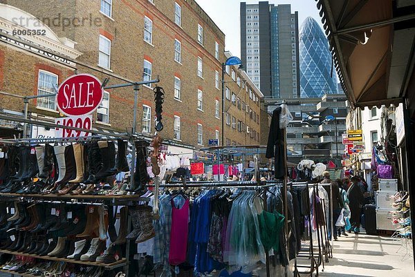Petticoat Lane Markt  das East End  London  England  Vereinigtes Königreich  Europa