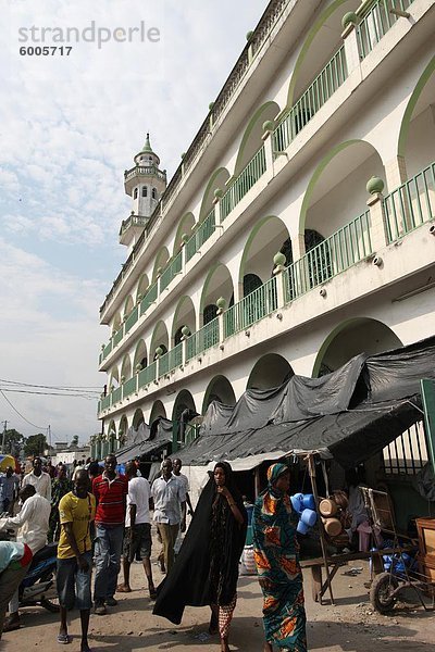 Moschee in Brazzaville  Kongo  Afrika