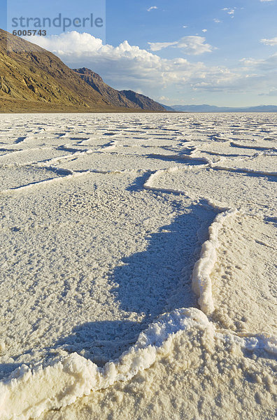 Vereinigte Staaten von Amerika USA Meer Nordamerika Death Valley Nationalpark unterhalb Kalifornien Platz Speisesalz Salz