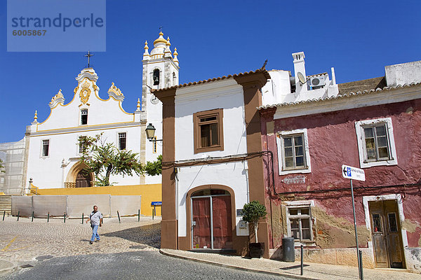 Main Kirche von Nossa Senhora da Conceicao  Portimao  Algarve  Portugal  Europa