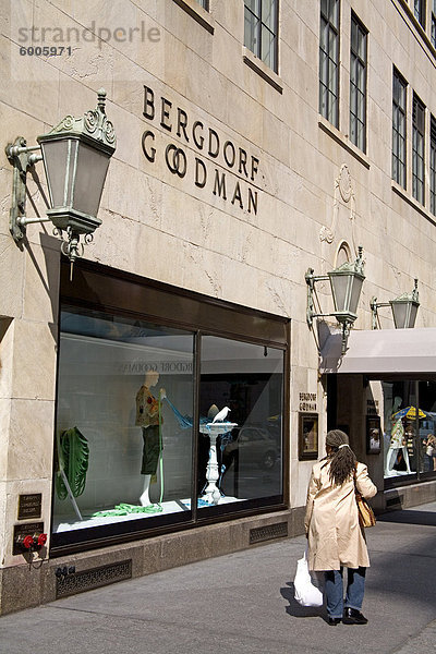 Bergdorf Goodman speichern  Midtown Manhattan  New York City  New York  Vereinigte Staaten  Nordamerika
