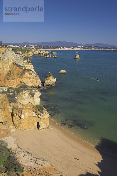 Praia da Camilo  Lagos  Algarve  Portugal  Europa