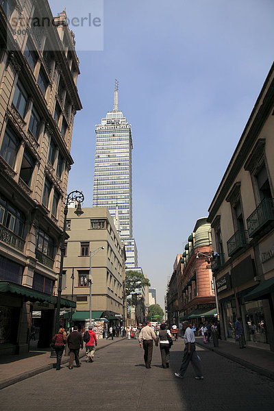 Latin American Tower (Torre Latinoamericana)  höchste Gebäude Lateinamerikas  Almeda  Historic District  Mexiko City  Mexiko  Nordamerika