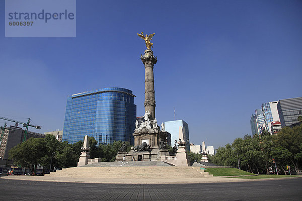 Independence Monument  Angel Statue  Paseo De La Reforma  Mexico City  Mexiko  Nordamerika