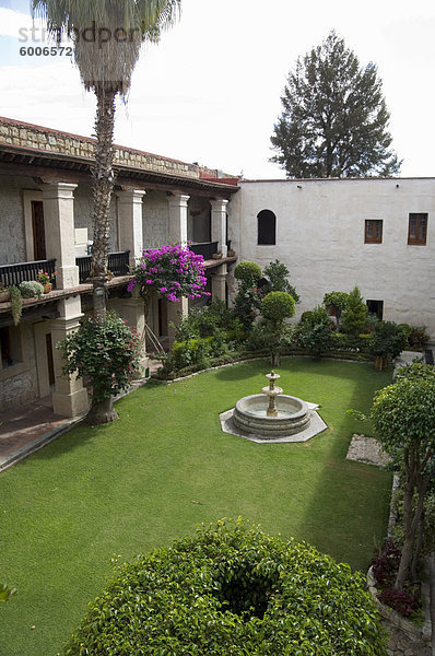 Camino Real Hotel in das 16. Jahrhundert Kloster Santa Catalina  Oaxaca City  Oaxaca  Mexiko  Nordamerika