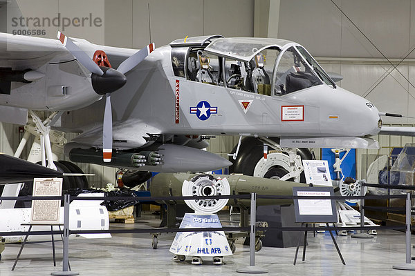Rockwell OV-10  Hill Aerospace Museum  Ogden  Utah  Vereinigte Staaten von Amerika  Nordamerika