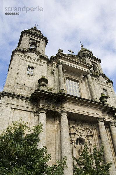 Kirche am Kloster von San Francisco de Valdedios  Santiago De Compostela  Galicien  Spanien  Europa