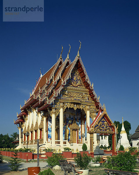 Wat Phra Nang Sang  ein Tempel in Patong in Thailand  Südostasien  Asien