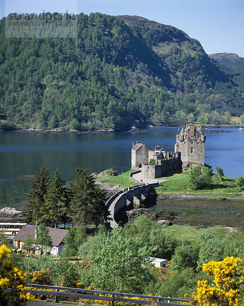 Urquhart Castle  Loch Ness  Schottland  Großbritannien  Europa