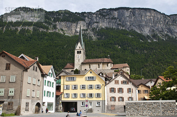 Europa Kanton Graubünden Schweiz