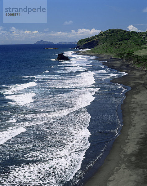 Luv Küste bei Argyle Beach  St. Vincent  Windward-Inseln  Westindien  Caribbean  Central America