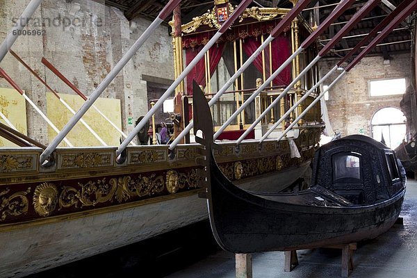 Marinemuseum befindet sich in Venedig Arsenale  Venedig  Veneto  Italien  Europa