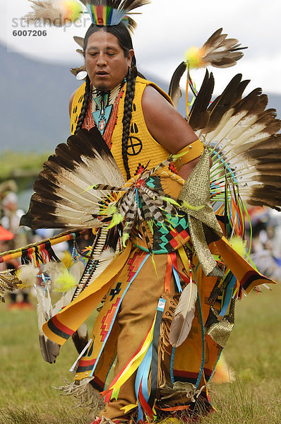 Indianische Powwow  Taos  New Mexico  Vereinigte Staaten von Amerika  Nordamerika