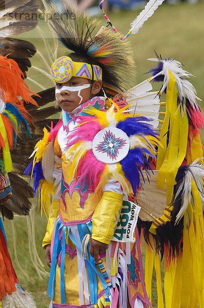 Indianische Powwow  Taos  New Mexico  Vereinigte Staaten von Amerika  Nordamerika