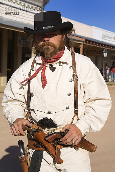 Cowboy Schauspieler  Grabstein  Cochise County  Arizona  Vereinigte Staaten  Nordamerika