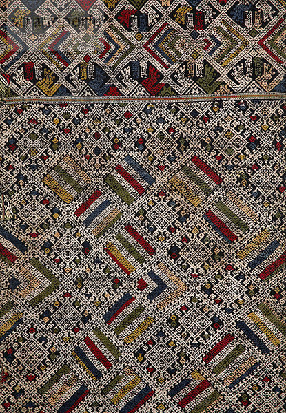 Textil aus Laos  Indochina  Südostasien  Asien