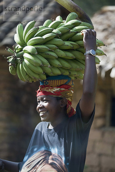 Dorf von Masango  Provinz von Cibitoke  Burundi  Afrika