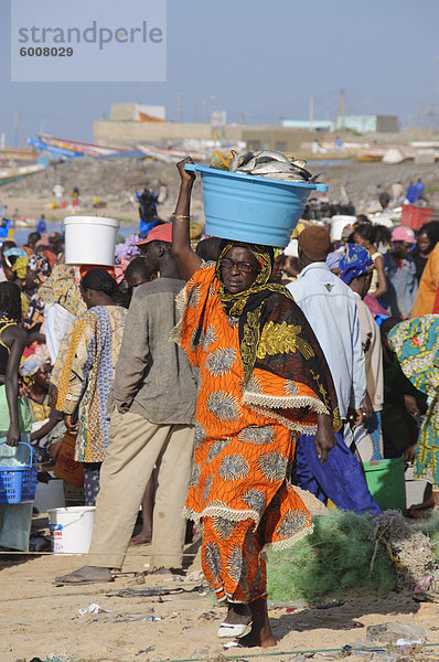 Mbour Fish Market  Mbour  Senegal  Westafrika  Afrika