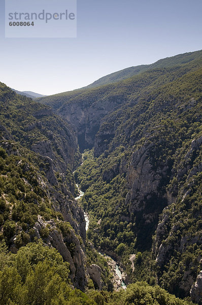 Verdon Fluss  Gorges du Verdon  Provence  Frankreich  Europa