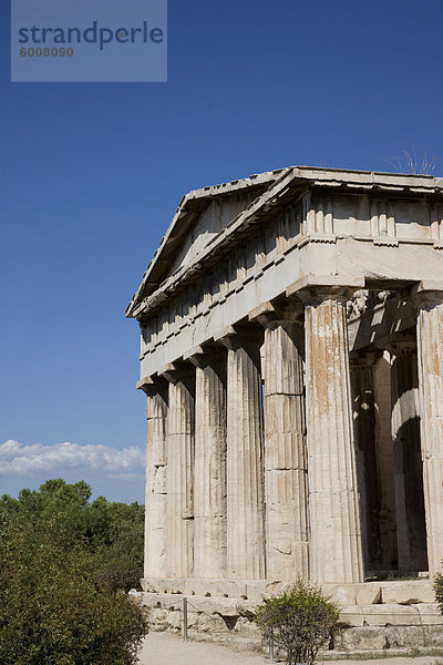 Der Tempel des Hephaistos  Athen  Griechenland  Europa