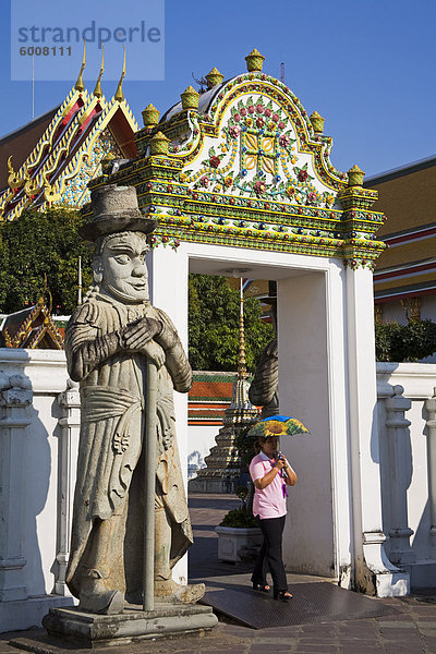 Wat Pho Tempel  Rattanakosin Bezirk  Bangkok  Thailand  Südostasien  Asien