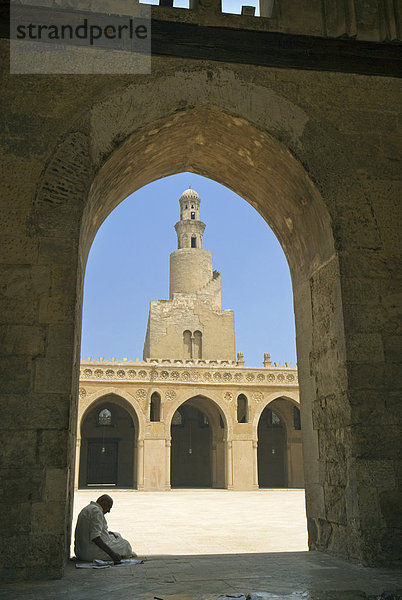 Ahmed Ibn Tulun-Moschee  UNESCO Weltkulturerbe  Kairo  Ägypten  Nordafrika  Afrika