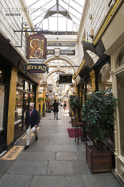 Passage des Panoramas  Paris  Frankreich  Europa