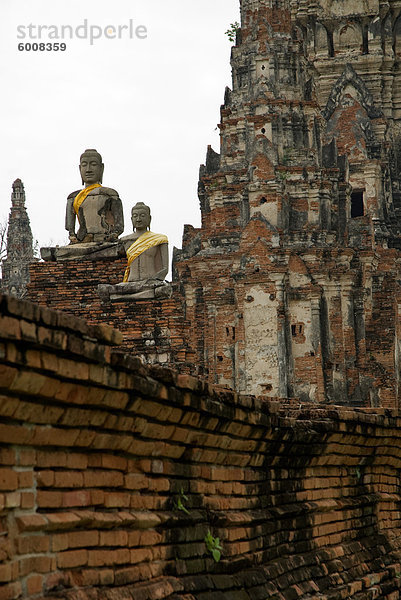 Tempel in Ayutthaya  Thailand  Südostasien  Asien