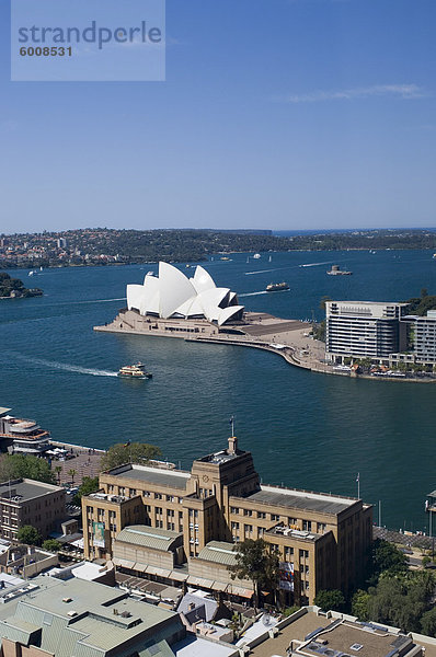 Opernhaus Oper Opern Pazifischer Ozean Pazifik Stiller Ozean Großer Ozean Australien New South Wales Sydney